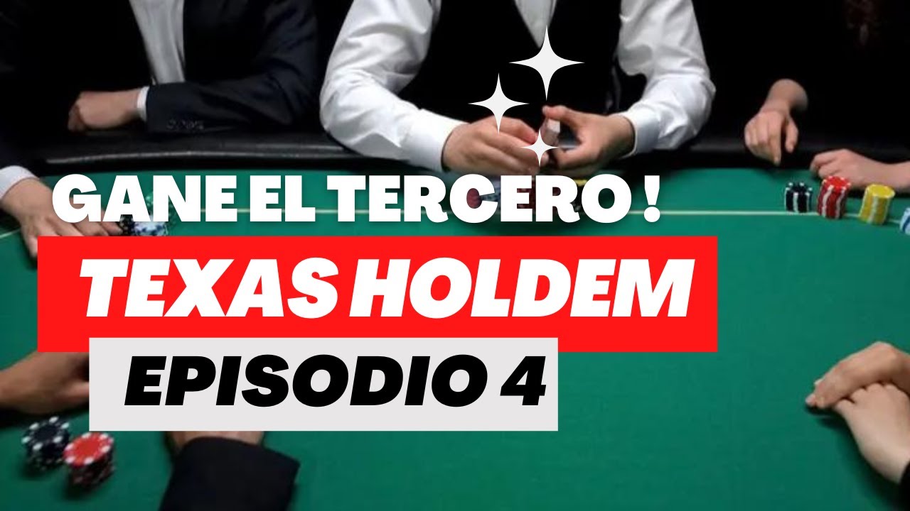 Gane el tercer lugar Texas Holdem Torneo de poker dinero real Casino betonline Ep4