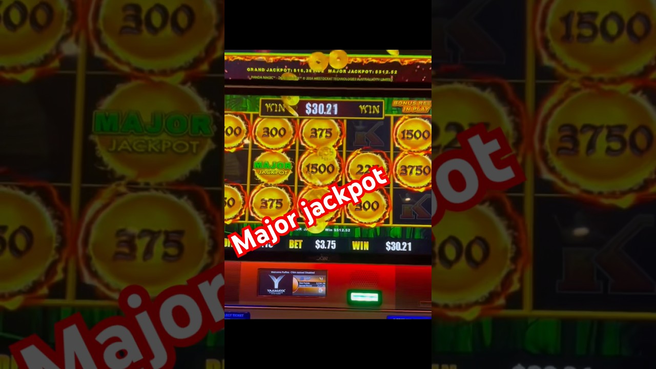 Major jackpot #viralvideo #viral #shortsyoutube #shortsviral #shortvideo #slotmachine #casino #fyp