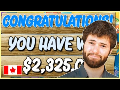 CASINO ONLINE CANADA FOR REAL MONEY | BIG WIN $2300 IN BIG BASS BONANZA
