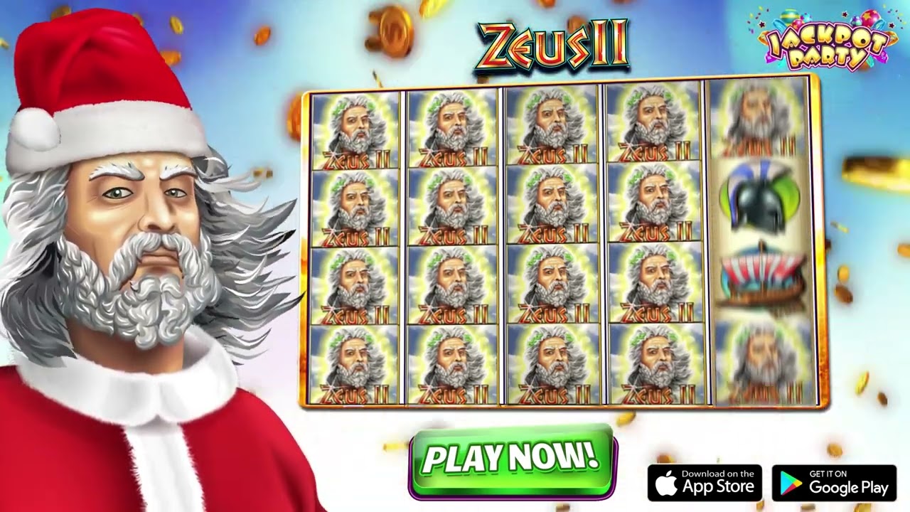 Zeus Christmas 15s | Jackpot Party Casino Slots | 16X9