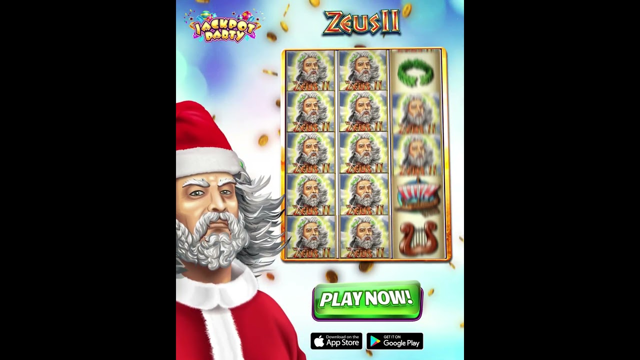 Zeus Christmas 15s | Jackpot Party Casino Slots | 4X5